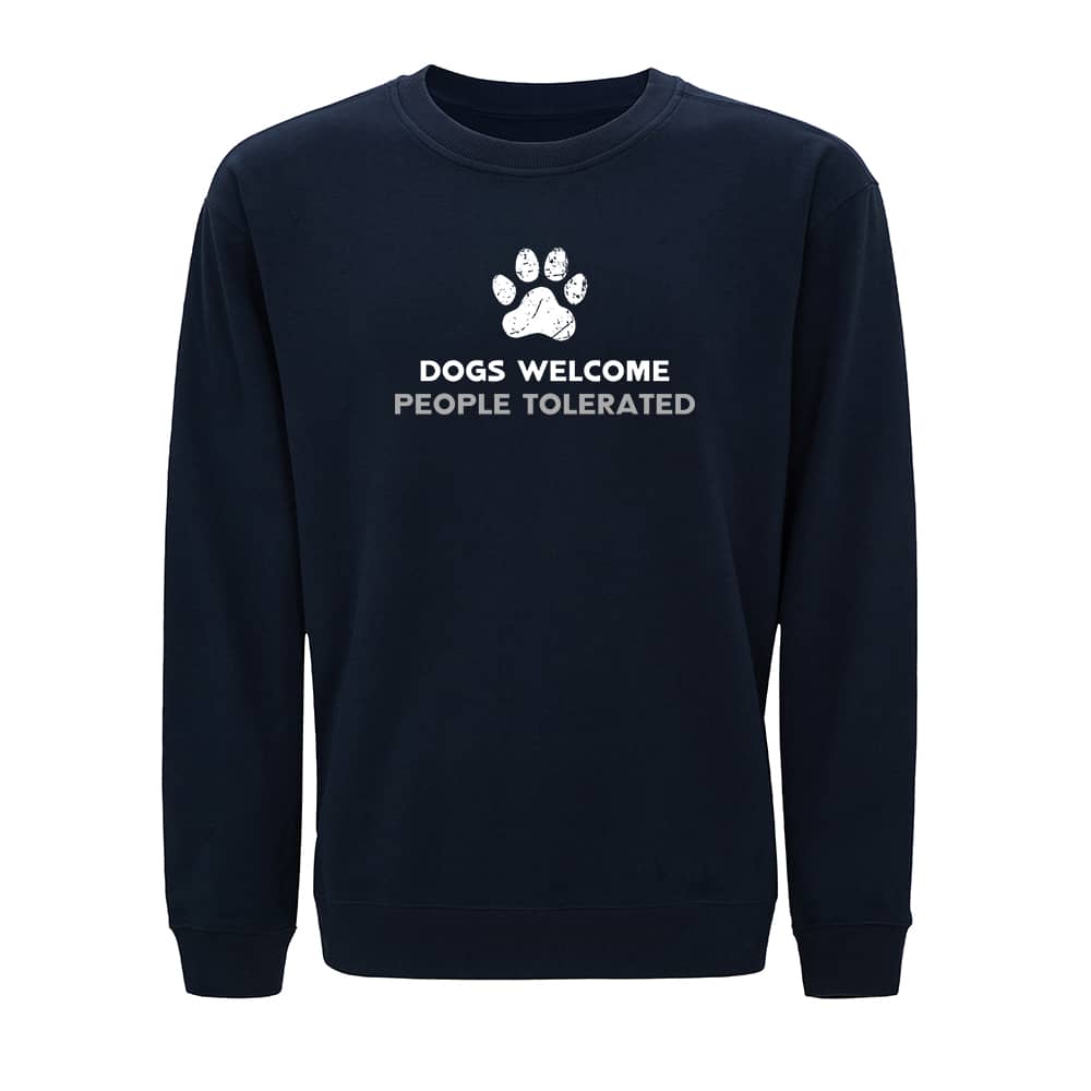 Dogs Welcome Crewneck Sweatshirt