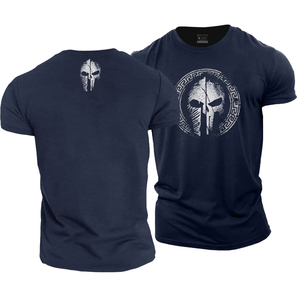 Spartan Totem Cotton T-Shirt