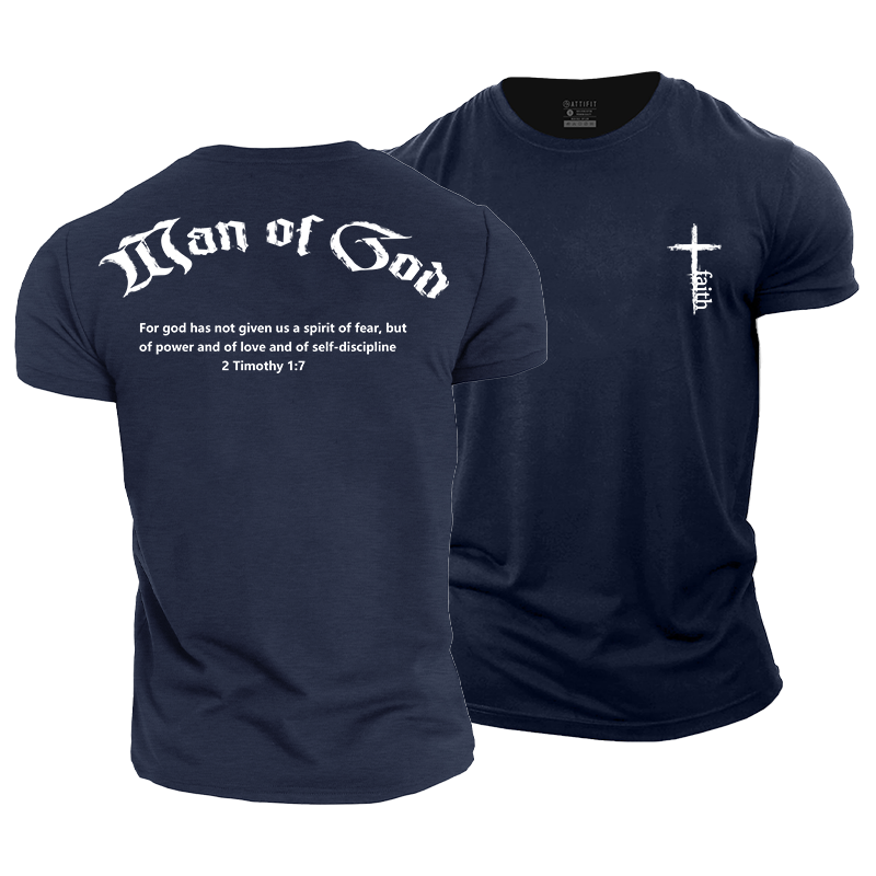 Man Of God Cotton T-Shirt