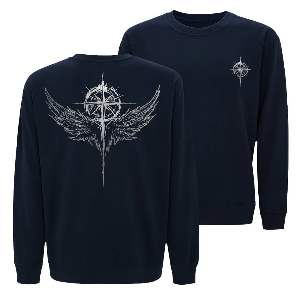 Wings Compass Crewneck Sweatshirt