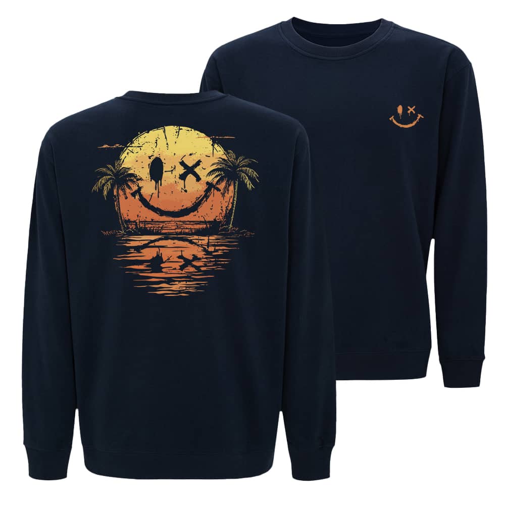 Smiley Sea Crewneck Sweatshirt