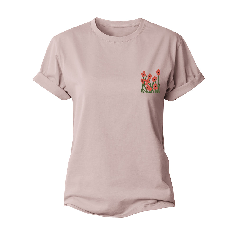 Flower Women's Cotton T-Shirt