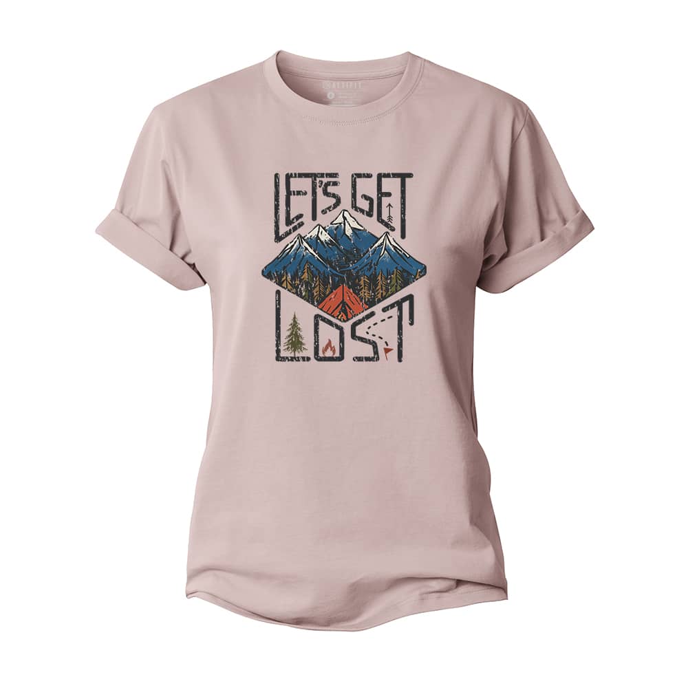 Let's Get Lost Women's Cotton T-Shirt