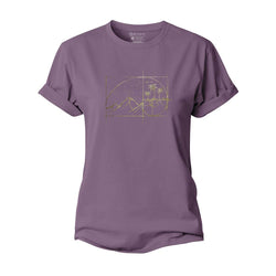 Natural Golden Ratio Women's Cotton T-Shirt