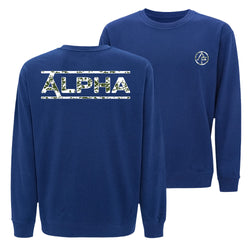 Alpha Camouflage Crewneck Sweatshirt