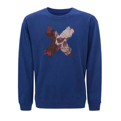 Cross Skull Crewneck Sweatshirt