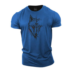 Viking Wolf Cotton T-shirt