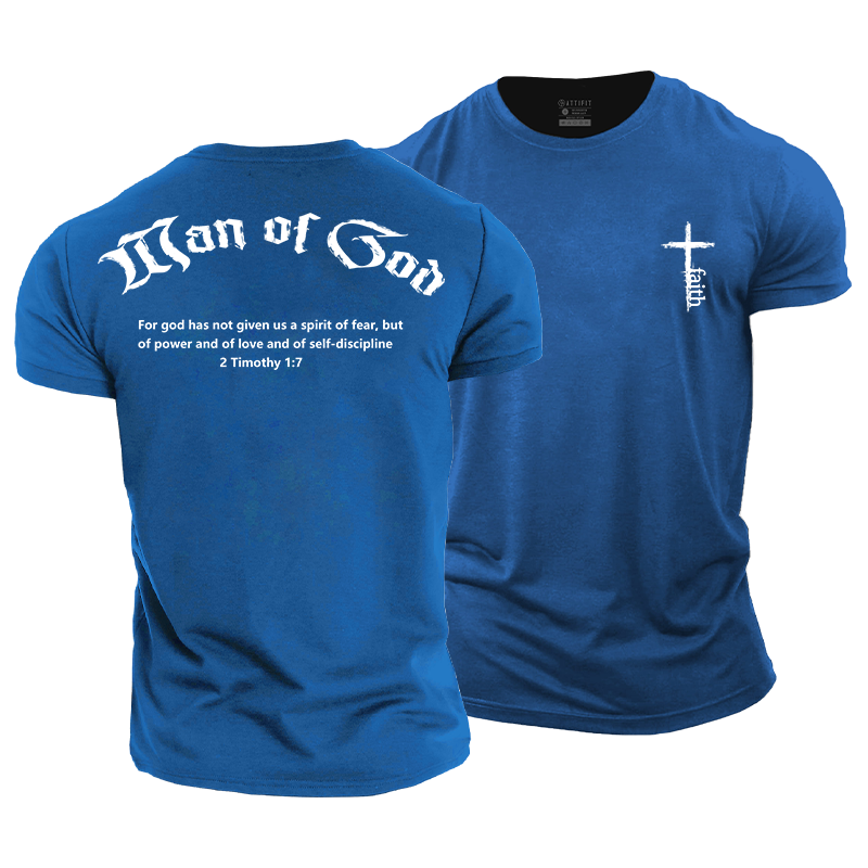 Man Of God Cotton T-Shirt