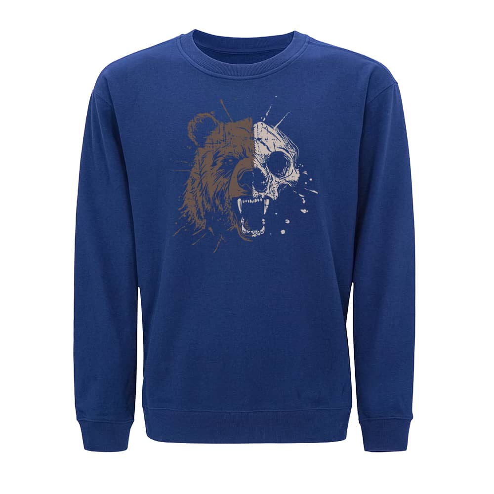 Bear Skull Crewneck Sweatshirt