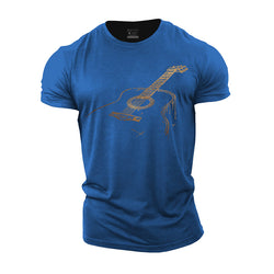 Acoustic Guitar Cotton T-Shirt