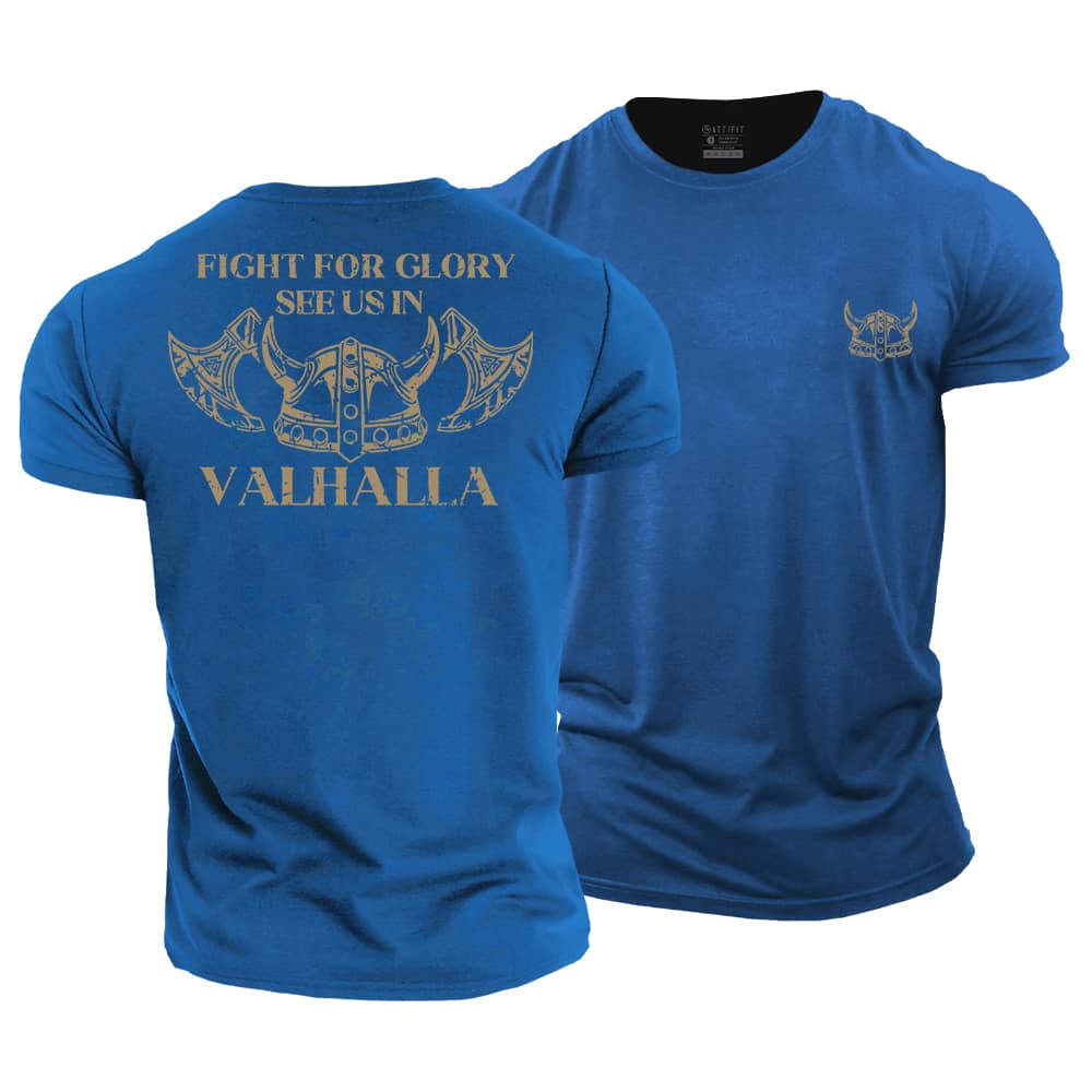 See Us In Valhalla Cotton T-Shirt