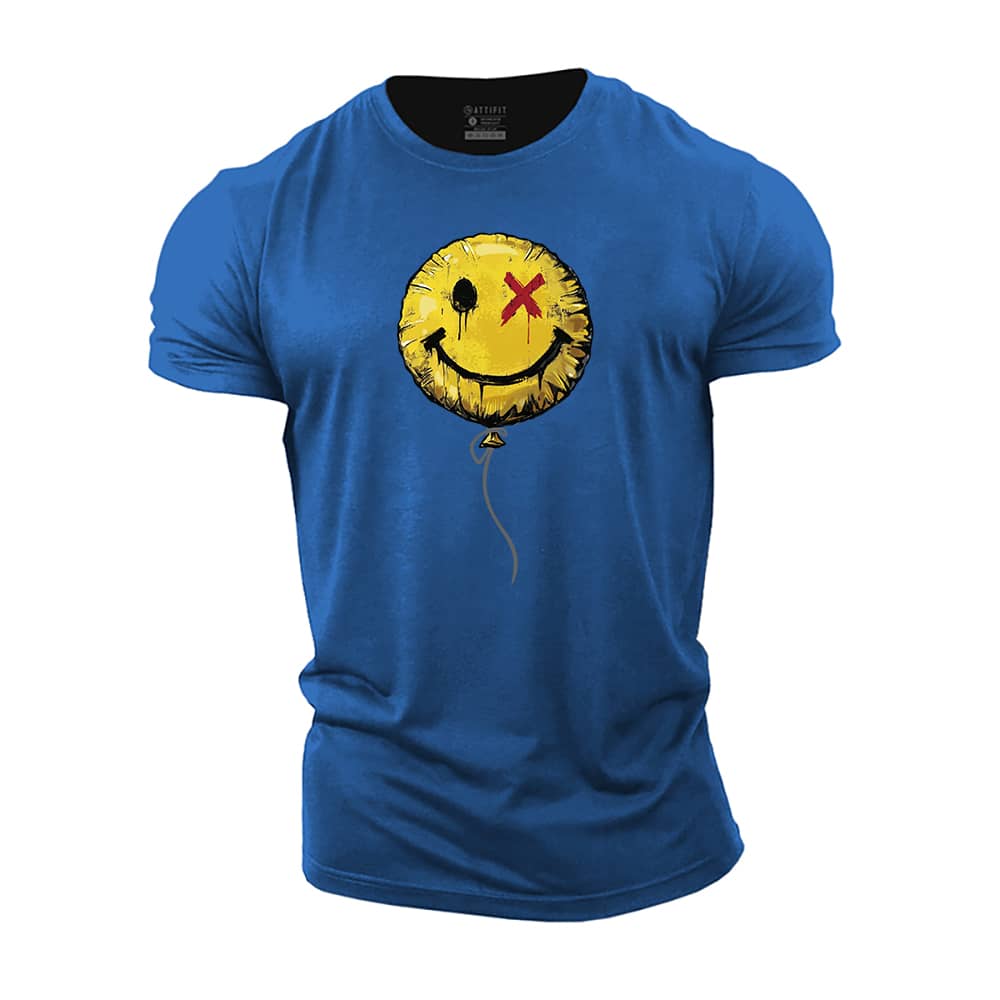 Smiley Ballon Cotton T-Shirt