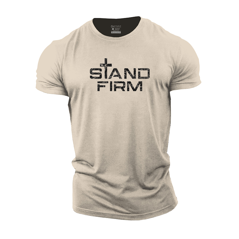 Stand Firm Cotton T-Shirt