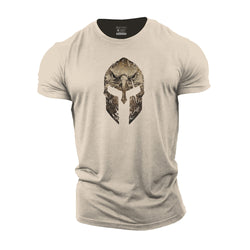 Spartan And Eagle Cotton T-Shirt