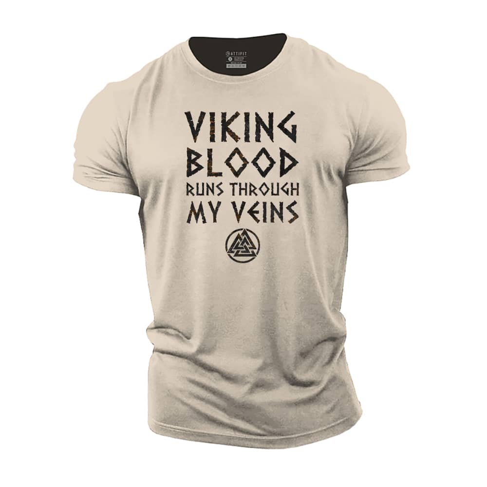 Viking Blood Cotton T-shirt