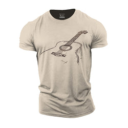 Acoustic Guitar Cotton T-Shirt