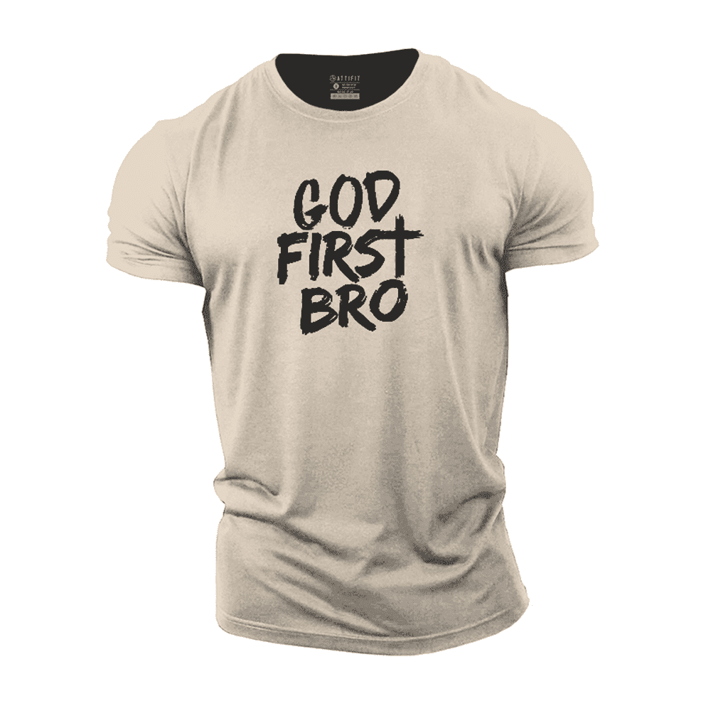 God First Bro Cotton T-Shirt