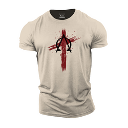 Alpha and Omega Cross Cotton T-Shirt