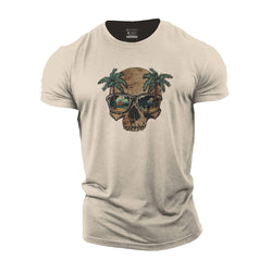 Skull Sea Cotton T-Shirt