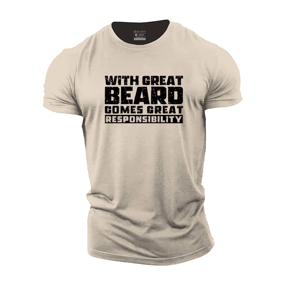 Great Beard Cotton T-Shirt