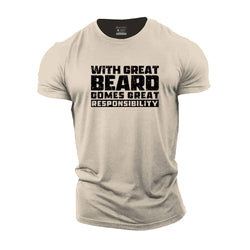 Great Beard Cotton T-Shirt