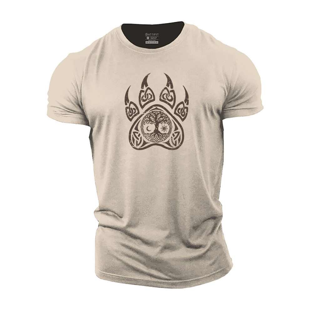 Viking Bear Claw Cotton T-Shirt