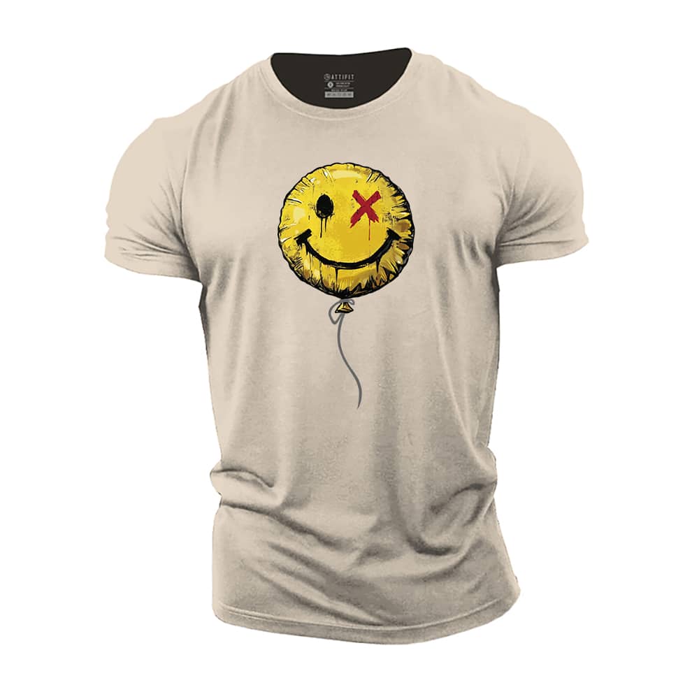 Smiley Ballon Cotton T-Shirt