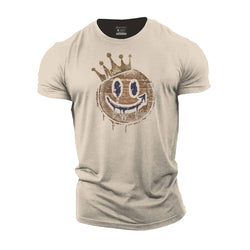 Crown Smiley Cotton T-Shirt