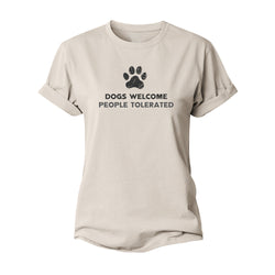 Dogs And People Women's Cotton T-Shirt