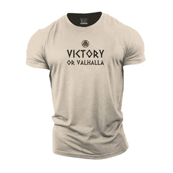 Victory Or Valhalla Cotton T-Shirt