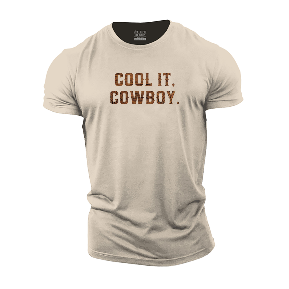 Cool It Cowboy Cotton T-Shirt