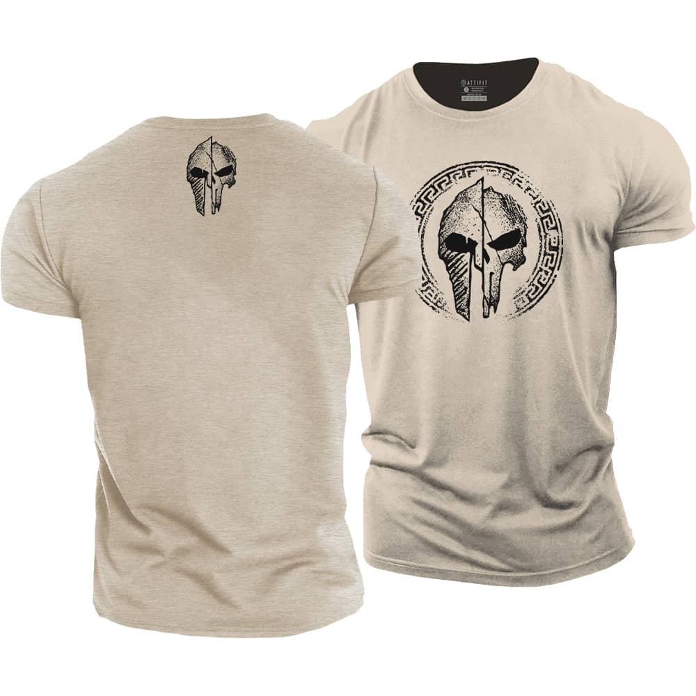 Spartan Totem Cotton T-Shirt