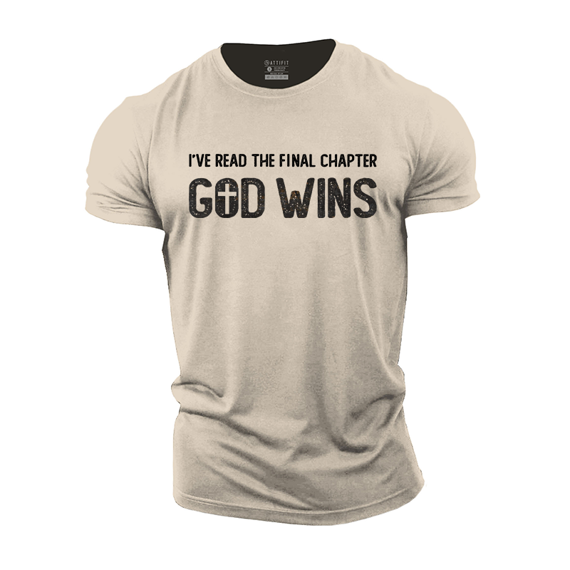 God Wins Cotton T-Shirt