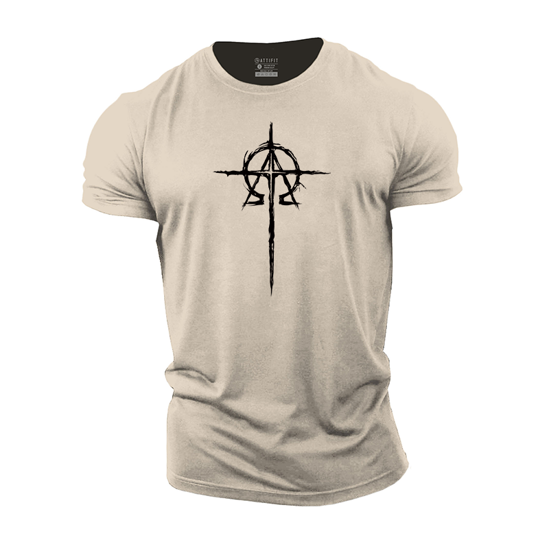 Alpha Omega Cross Cotton T-Shirt