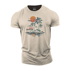 Sunset Adventure Cotton T-Shirt