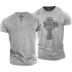 Celtic Cross Cotton T-Shirt