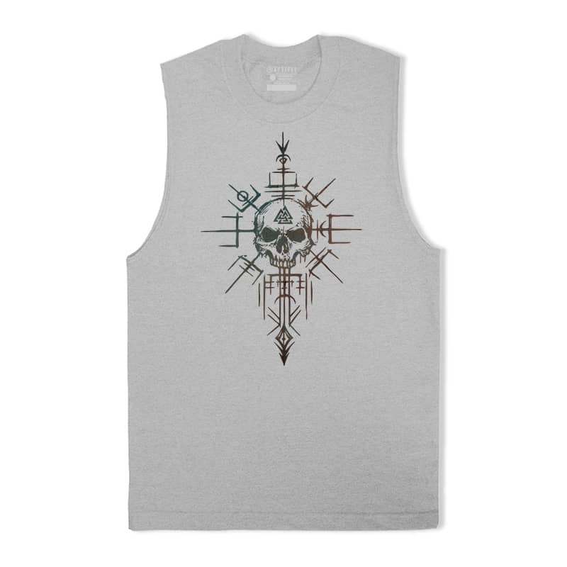 Viking Skull Tank