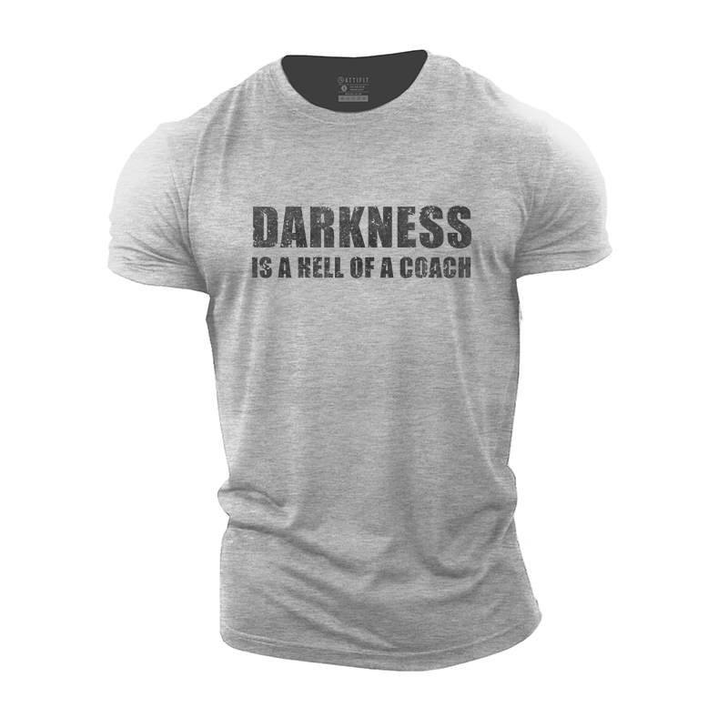 Darkness Is A Coach Cotton T-Shirt