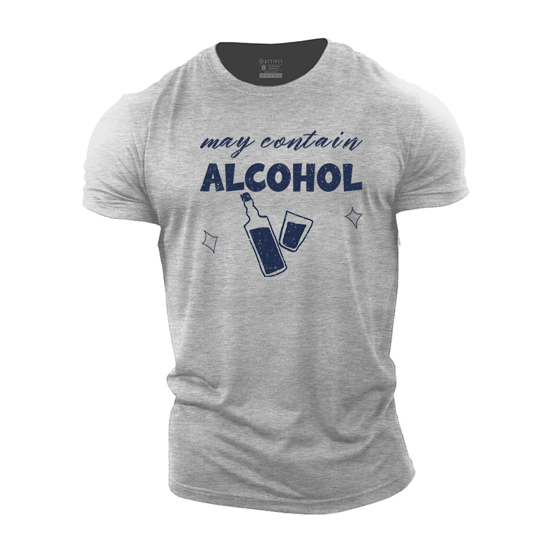 May Contain Alcohol Cotton T-Shirt