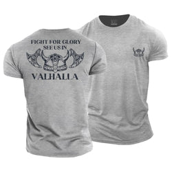 See Us In Valhalla Cotton T-Shirt