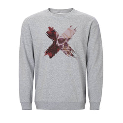 Cross Skull Crewneck Sweatshirt