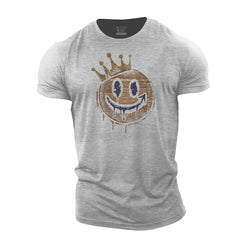 Crown Smiley Cotton T-Shirt