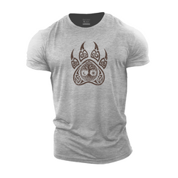 Viking Bear Claw Cotton T-Shirt