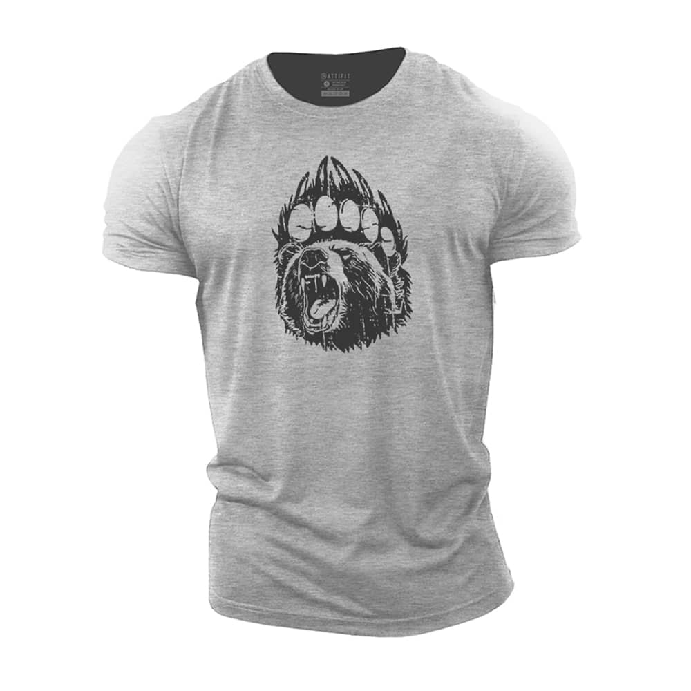 Bear Claw Cotton T-Shirt