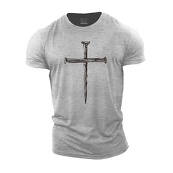 Retro Cross Cotton T-Shirt