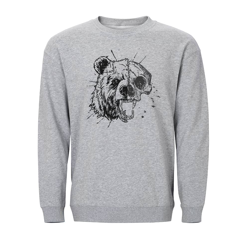 Bear Skull Crewneck Sweatshirt