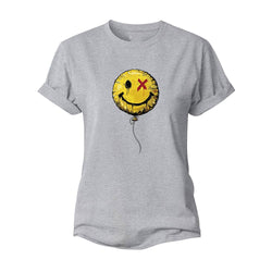 Smiley Ballon Women's Cotton T-Shirt