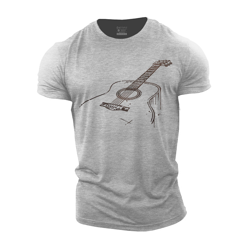 Acoustic Guitar Cotton T-Shirt