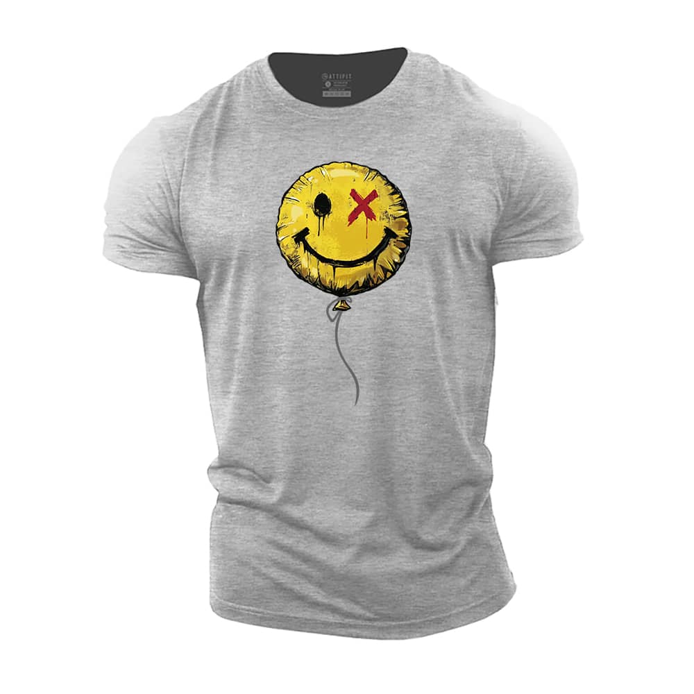 Smiley Ballon Cotton T-Shirt