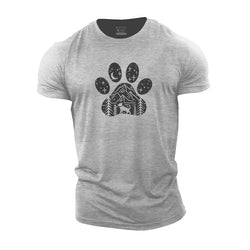 Dog Under The Stars Cotton T-Shirt